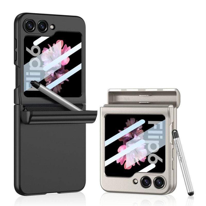 Cover Samsung Galaxy Z Flip 7 Fe Telefon Etui Stylus Og Magnetisk Hængsel