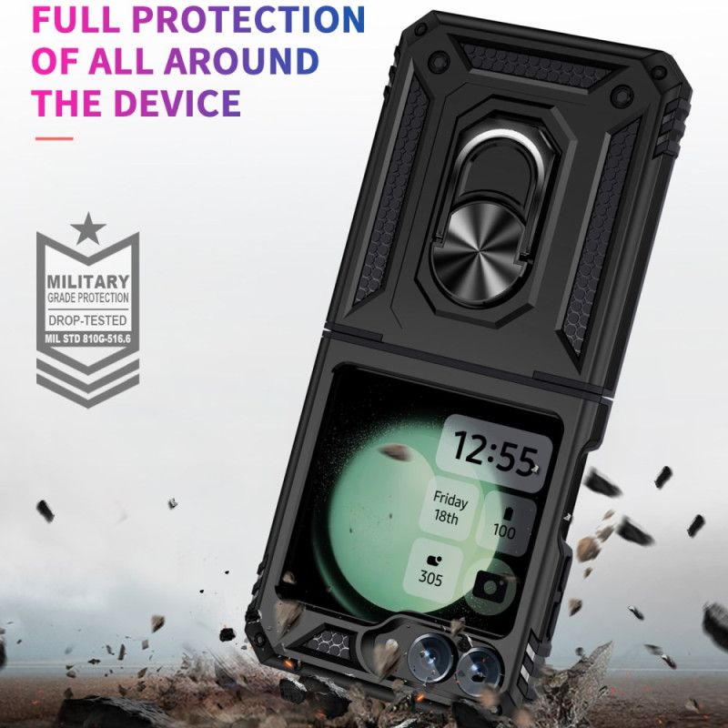 Cover Samsung Galaxy Z Flip 7 Fe Ultra Holdbar Ringholder
