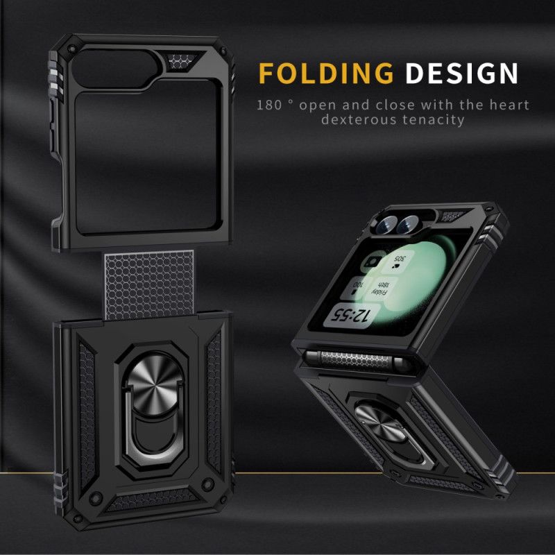 Cover Samsung Galaxy Z Flip 7 Fe Ultra Holdbar Ringholder