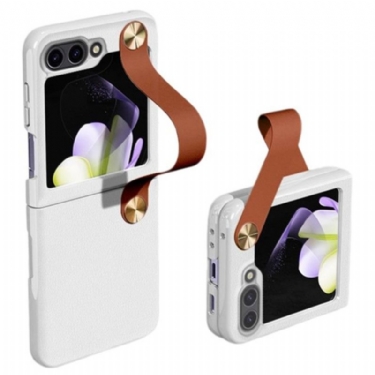 Cover Samsung Galaxy Z Flip 7 Fe Ultratynd Gkk-læderrem