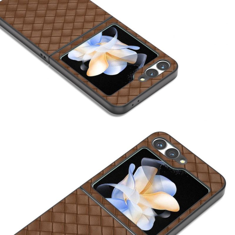 Cover Samsung Galaxy Z Flip 7 Fe Vævet Tekstur