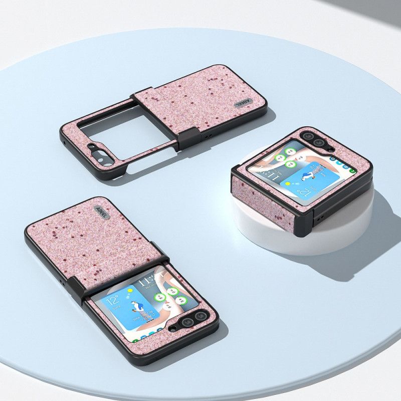 Cover Til Samsung Galaxy Z Flip 7 Fe Abeel Skimrende Overflade