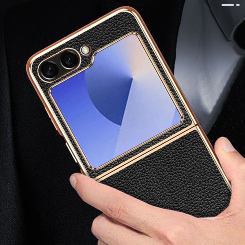 Cover Til Samsung Galaxy Z Flip 7 Fe Ægte Læder