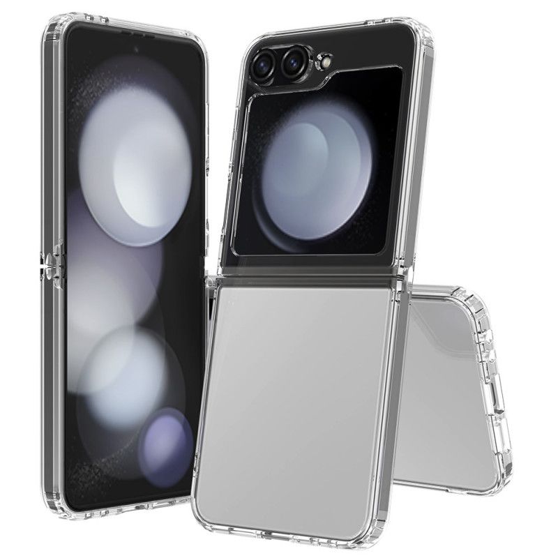 Cover Til Samsung Galaxy Z Flip 7 Fe Gennemsigtigt Design I Ét Stykke