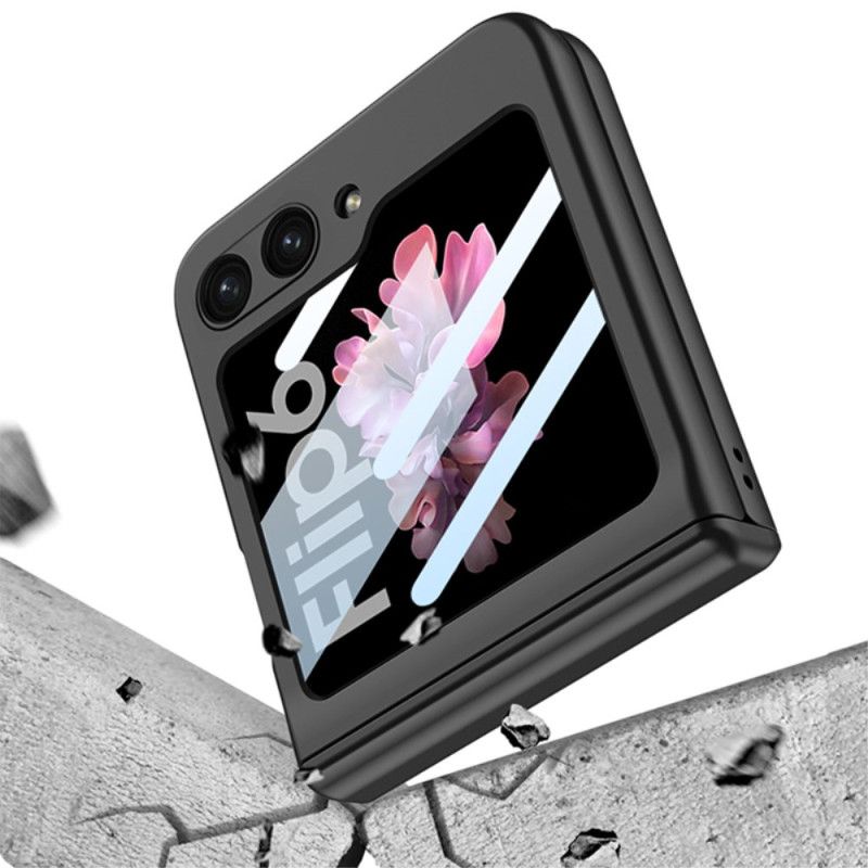 Cover Til Samsung Galaxy Z Flip 7 Fe Gkk Magnetisk Hængsel Og Lille Skærmbeskytter