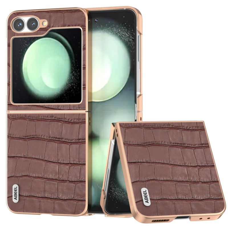 Cover Til Samsung Galaxy Z Flip 7 Fe Krokodillestil