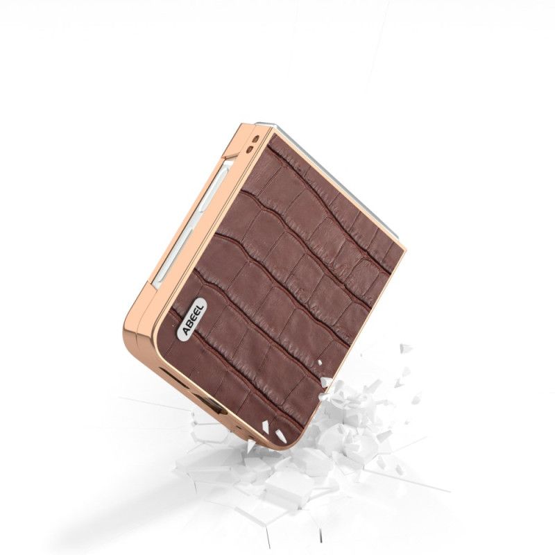 Cover Til Samsung Galaxy Z Flip 7 Fe Krokodillestil