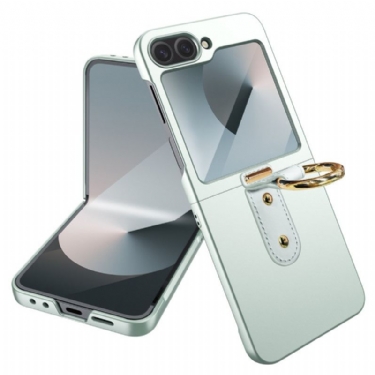 Cover Til Samsung Galaxy Z Flip 7 Fe Ringholder Og Beskyttelsesfilm