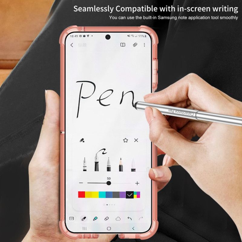 Cover Til Samsung Galaxy Z Flip 7 Fe Ringholder Og Stylus