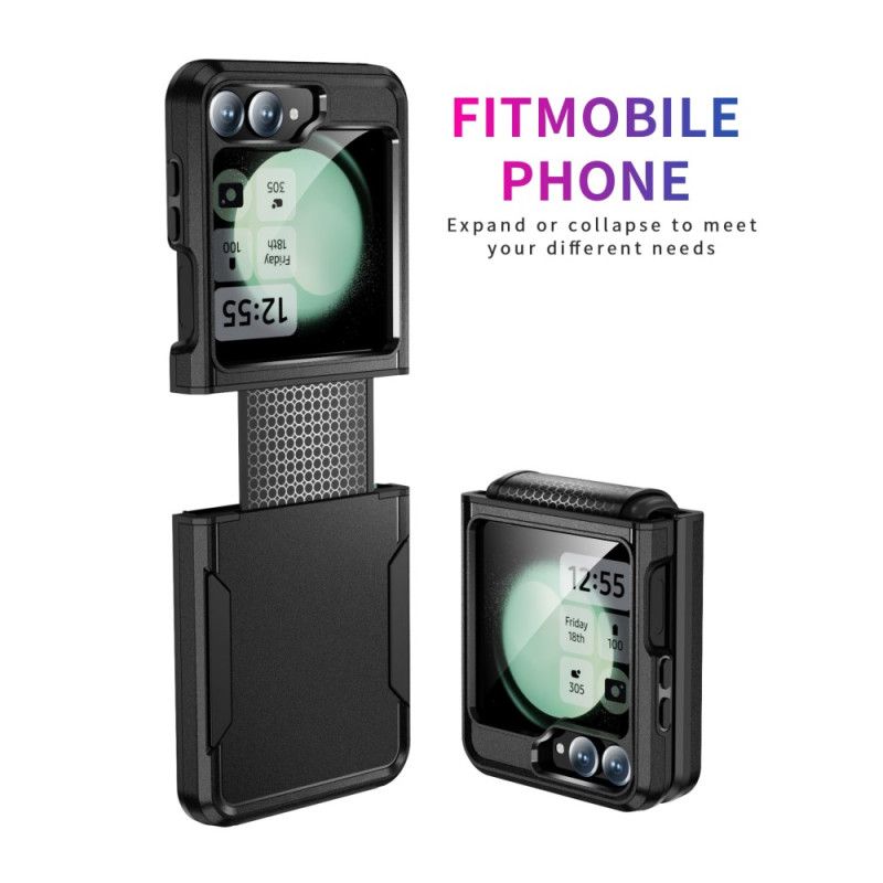 Cover Til Samsung Galaxy Z Flip 7 Fe Robust Metaleffekt