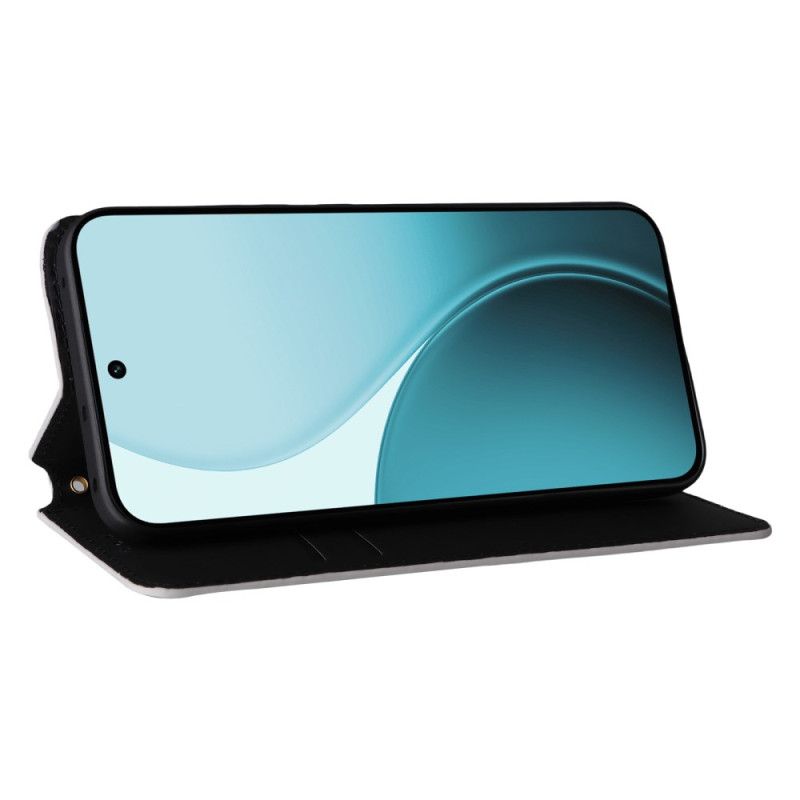 Flip Cover Oppo Reno 14f 5g Diamantmønster