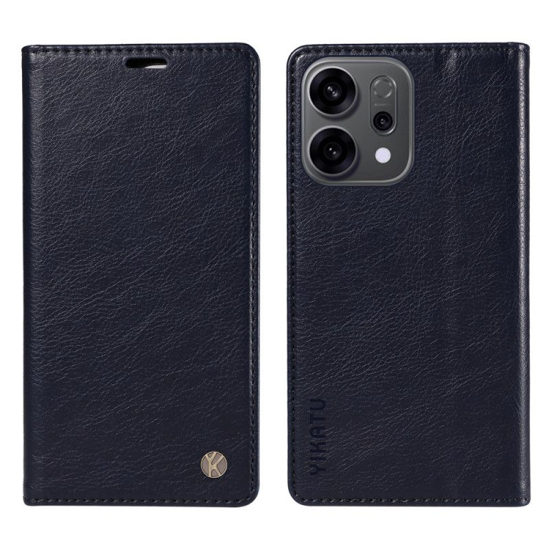 Flip Cover Til Oppo Reno 14f 5g Klassisk Yikatu