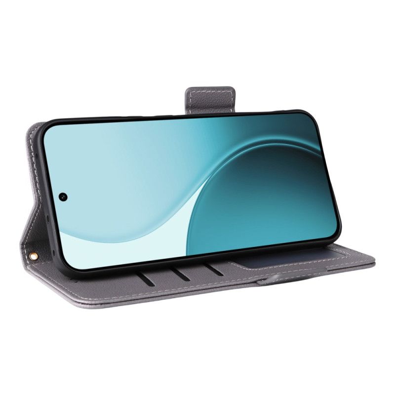 Flip Cover Til Oppo Reno 14f 5g Rem I Kunstlæder