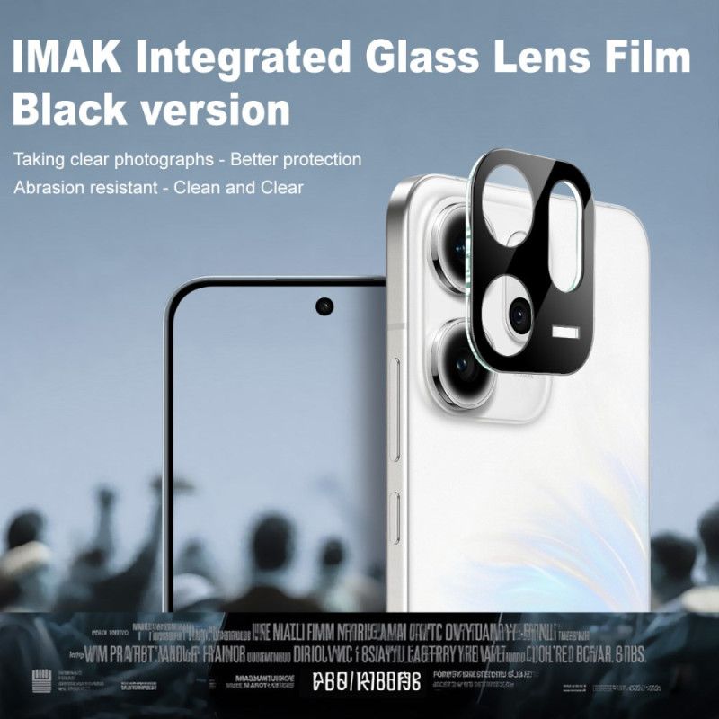 Hærdet Glaslinsebeskytter Til Oppo Reno 14 F 5g (sort Version) Imak