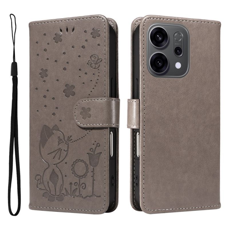 Læder Cover Oppo Reno 14f 5g Bi