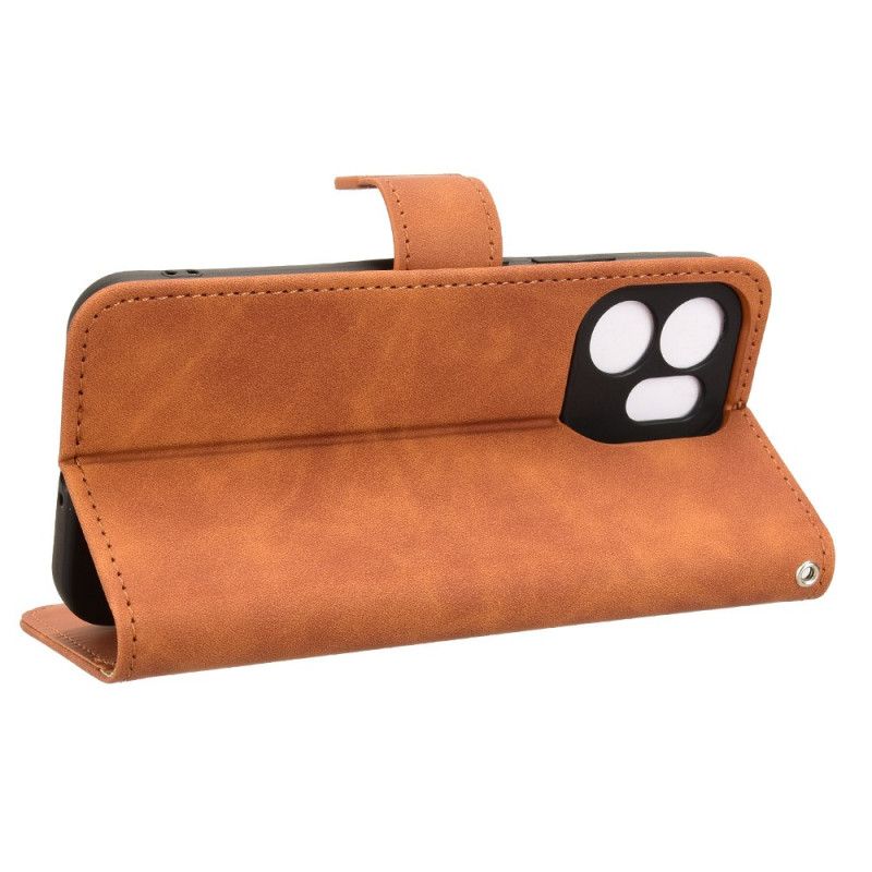 Læder Cover Oppo Reno 14f 5g Ruskind Effekt