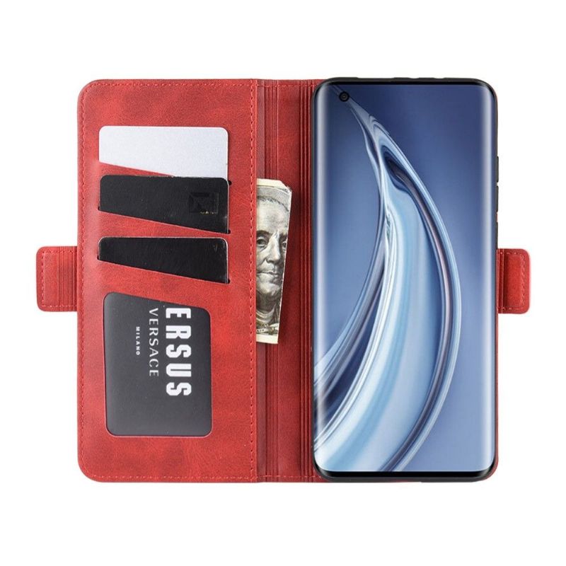 Etui Xiaomi Mi 10 / 10 Pro Punge Etui Mat Lædereffekt Cover