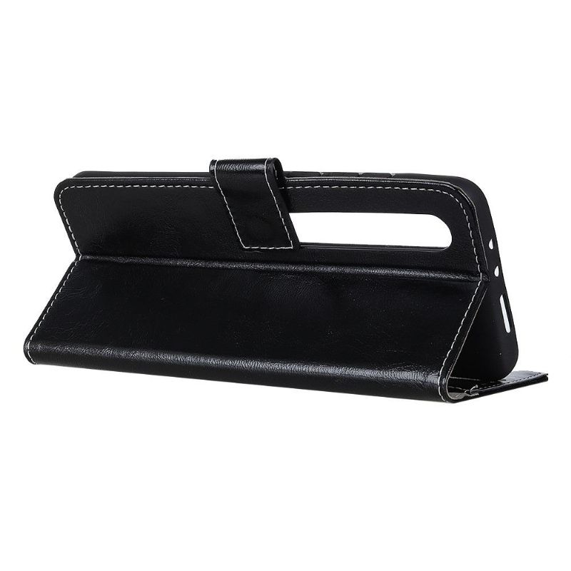 Flip Cover Xiaomi Mi 10 / 10 Pro Luksuriøs Lædereffektsøm