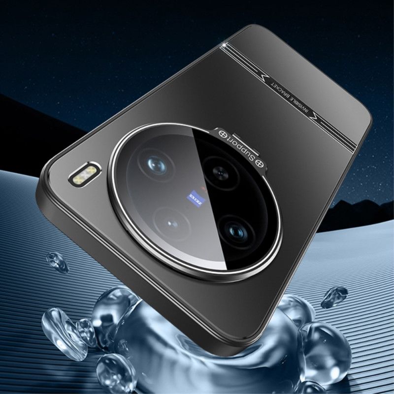 Cover Vivo X100 Pro Telefon Etui Kamerabeskyttelse Og Integreret Stativ