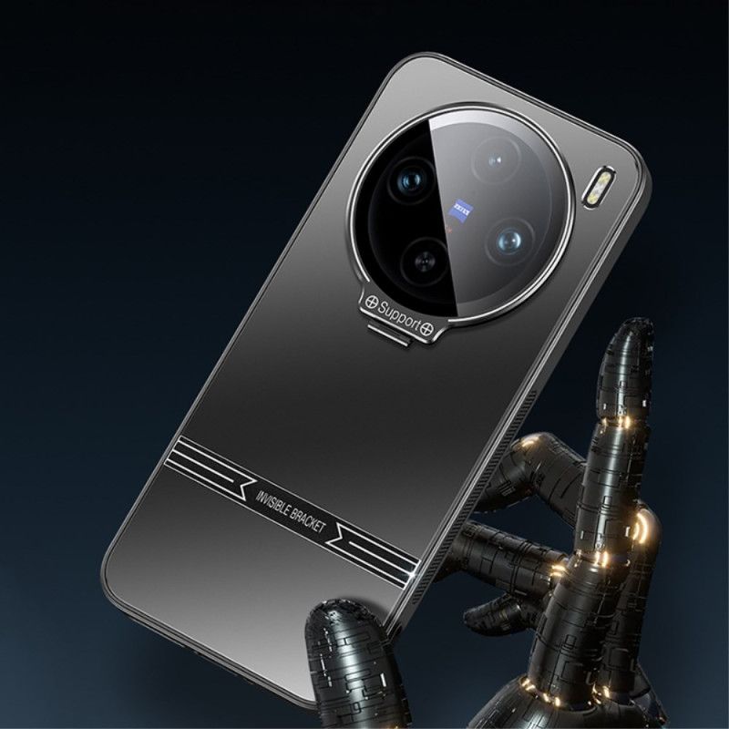 Cover Vivo X100 Pro Telefon Etui Kamerabeskyttelse Og Integreret Stativ