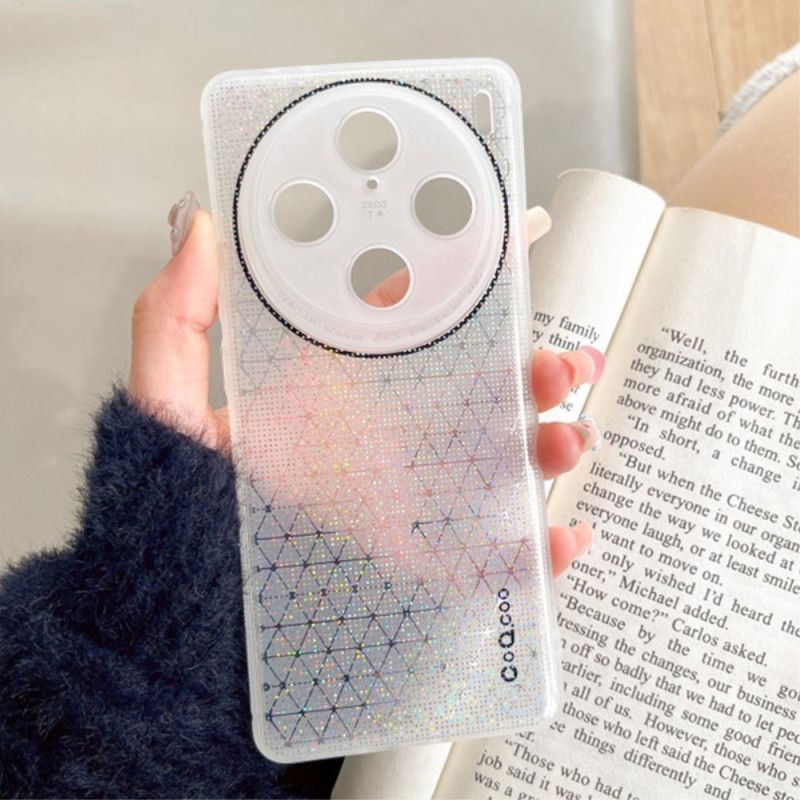 Cover Vivo X100 Pro Telefon Etui Q.coo Bling Aurora-serien