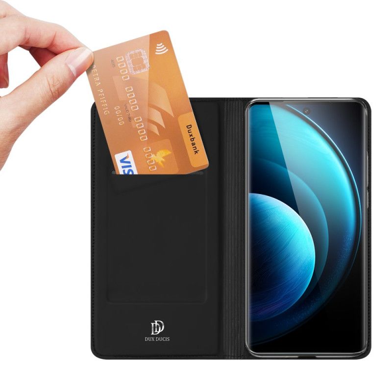 Flip Cover Til Vivo X100 Pro Skin Pro Series Dux Ducis