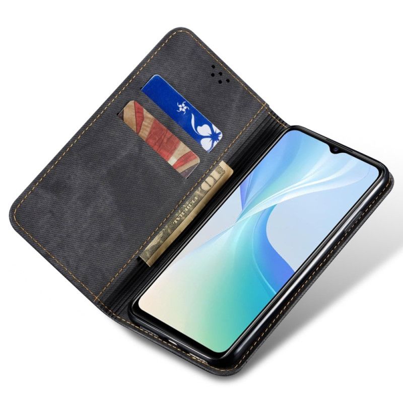 Flip Cover Vivo X100 Pro Denimtekstur