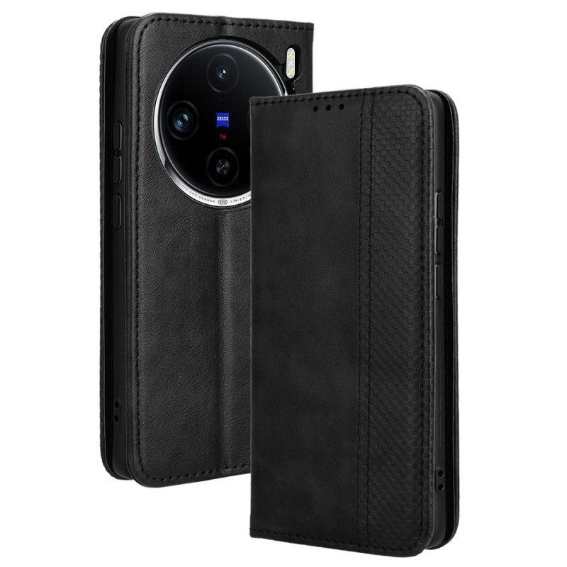 Flip Cover Vivo X100 Pro Vintage Frise