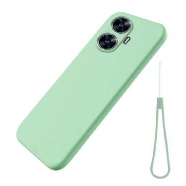 Cover Realme C55 Flydende Silikone Med Rem