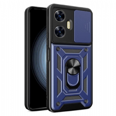 Cover Realme C55 Ringholder Og Glidende Linsebeskytter