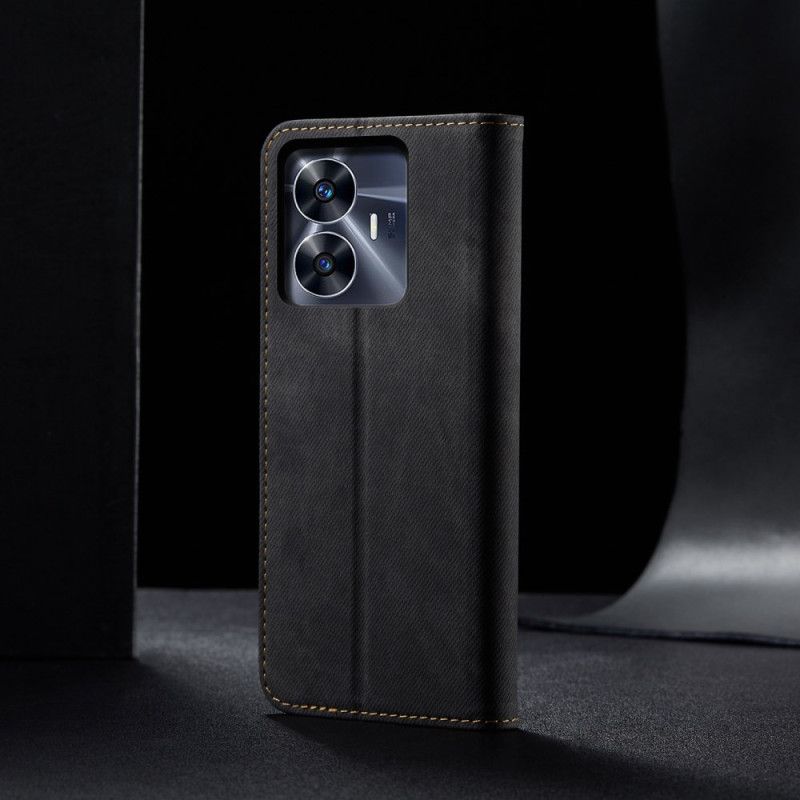 Flip Cover Realme C55 Denimstof