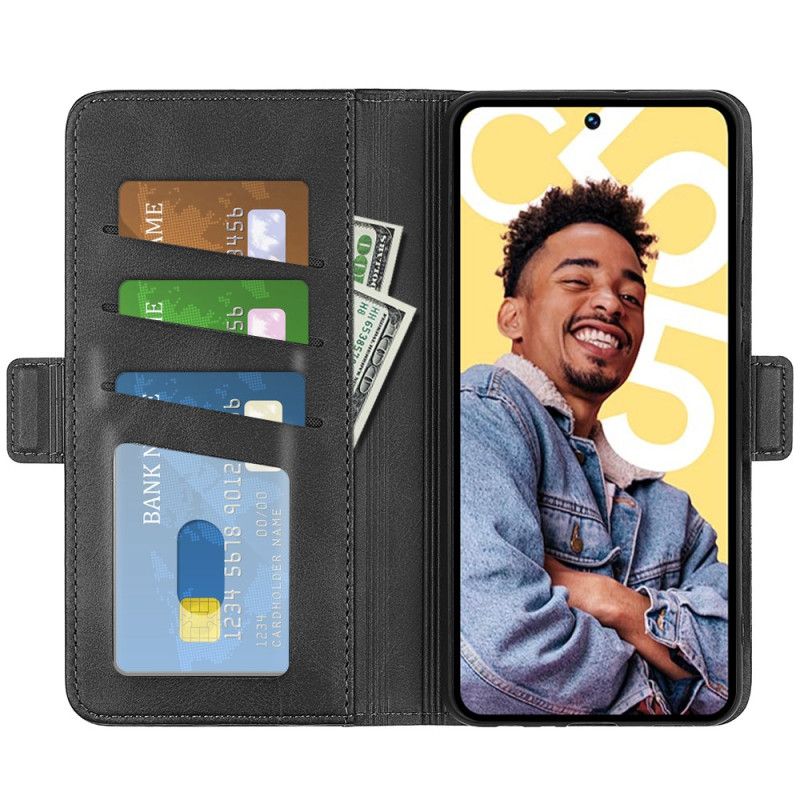 Flip Cover Realme C55 Dobbelt Lukning