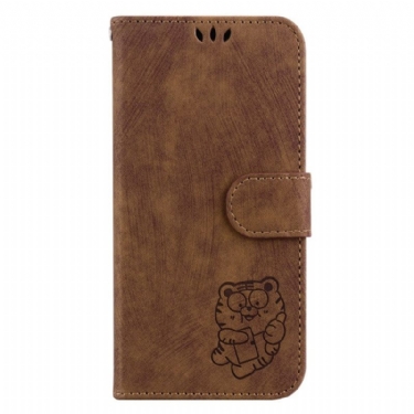 Flip Cover Realme C55 Sød Tiger