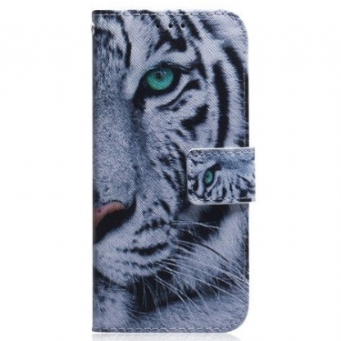 Flip Cover Realme C55 Tiger Hvid