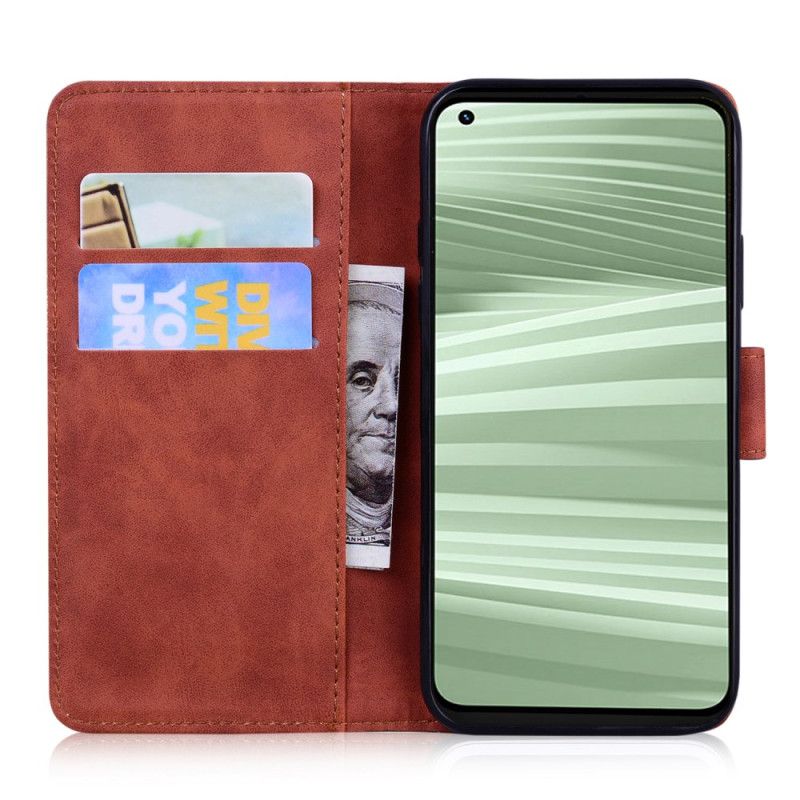 Flip Cover Realme C55 Tigerprint