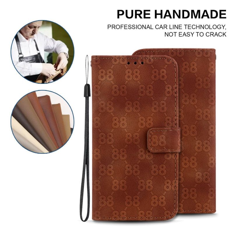 Flip Cover Til Realme C55 Design 88 Med Rem