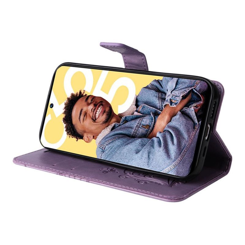 Flip Cover Til Realme C55 Kæmpe Sommerfuglerem