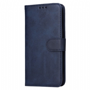 Læder Cover Realme C55 Telefon Etui Lædertekstureret Rem