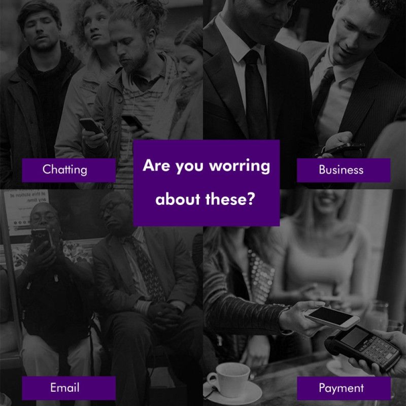 Anti-spion Hærdet Glasskærmbeskytter Til Realme C67