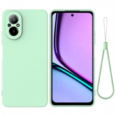 Cover Realme C67 Flydende Silikone Med Rem