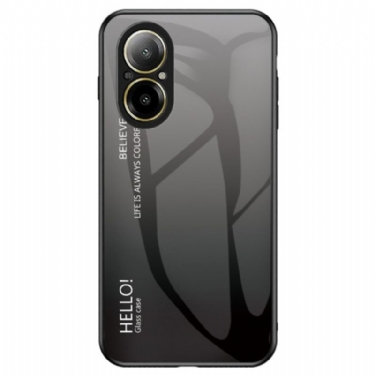 Cover Realme C67 Hello Hærdet Glas