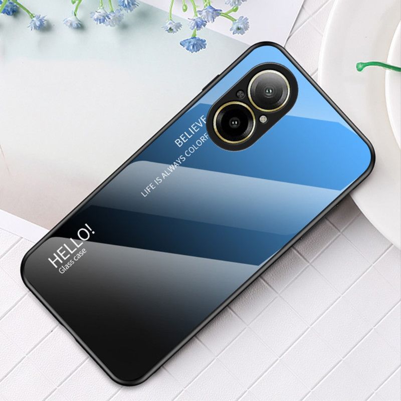 Cover Realme C67 Hello Hærdet Glas