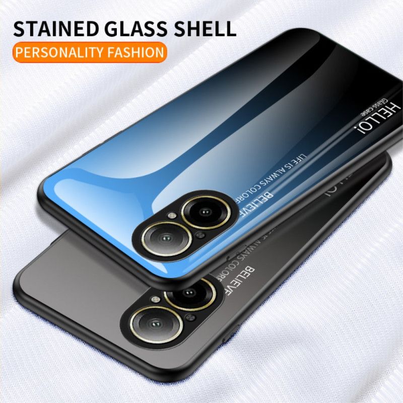 Cover Realme C67 Hello Hærdet Glas