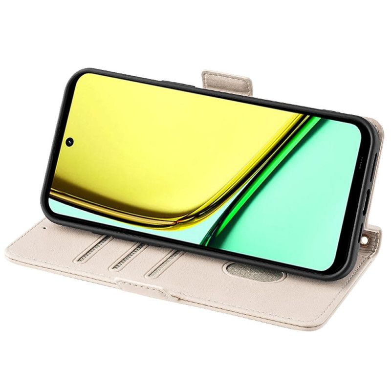 Flip Cover Realme C67 Guldkæde