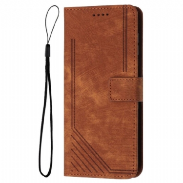 Læder Cover Realme C67 Retrodesign