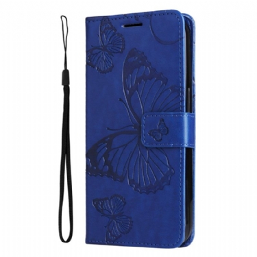 Flip Cover Realme C53 Kæmpesommerfugle Med Rem