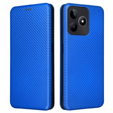 Flip Cover Realme C53 Kulfiber