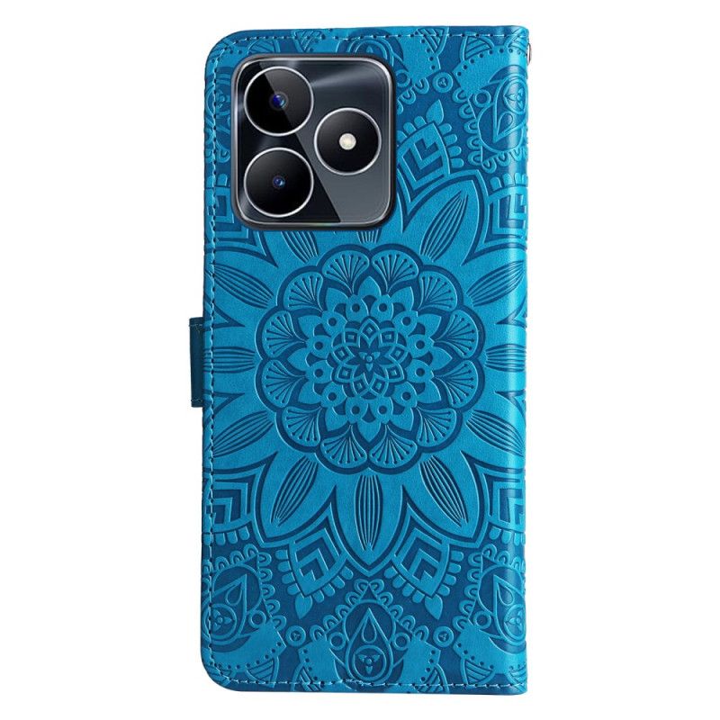 Flip Cover Realme C53 Mandala Med Rem