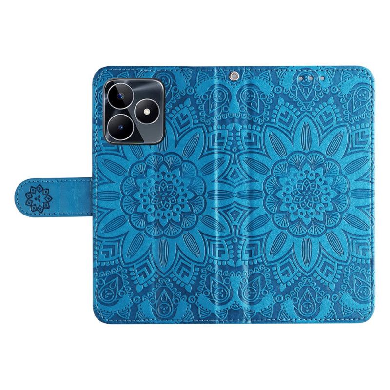 Flip Cover Realme C53 Mandala Med Rem