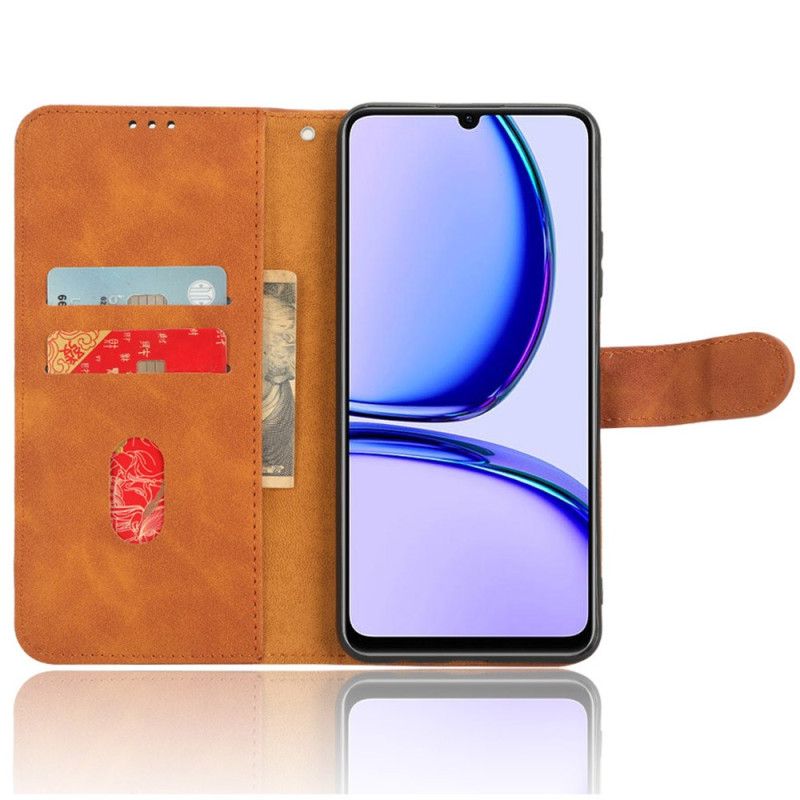 Flip Cover Til Realme C53 Rem Med Lædereffekt